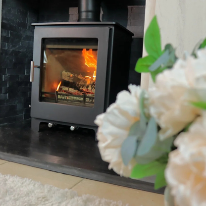 Woodford Lowry 5X Multifuel Stove 5kW Ecodesign DEFRA Approved