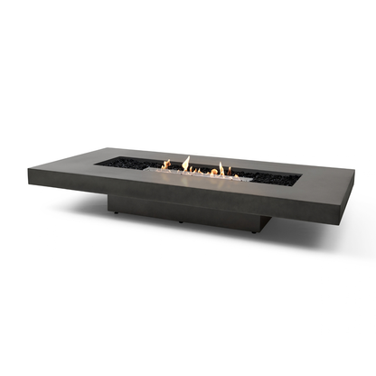 EcoSmart Fire Gin 90 Low Fire Table with Smokeless Bioethanol Flame
