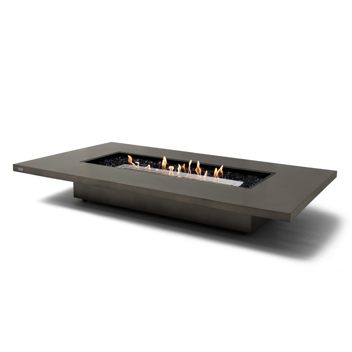EcoSmart Daiquiri 70VL Fire Pit Table with Dual Function Design | Bioethanol Flame & Gas Burner Options