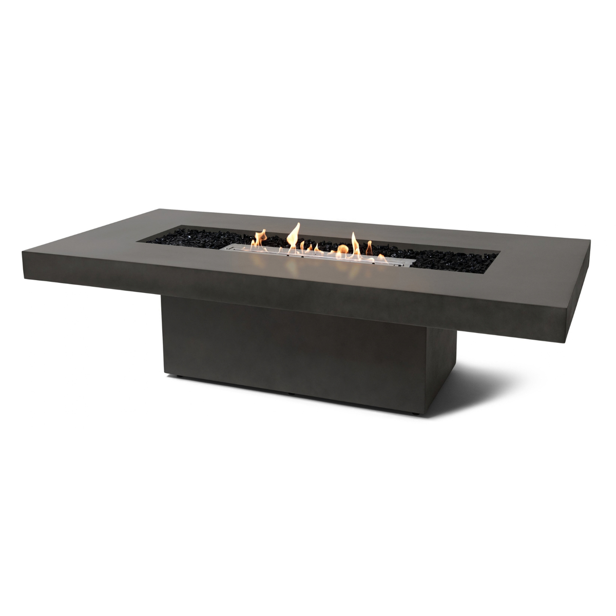 EcoSmart Fire Gin 90 Chat Fire Table with Smokeless Bioethanol Flame