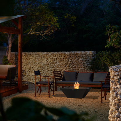 Nova 850 Bioethanol Fire Pit by EcoSmart Fire | Outdoor Fire Feature