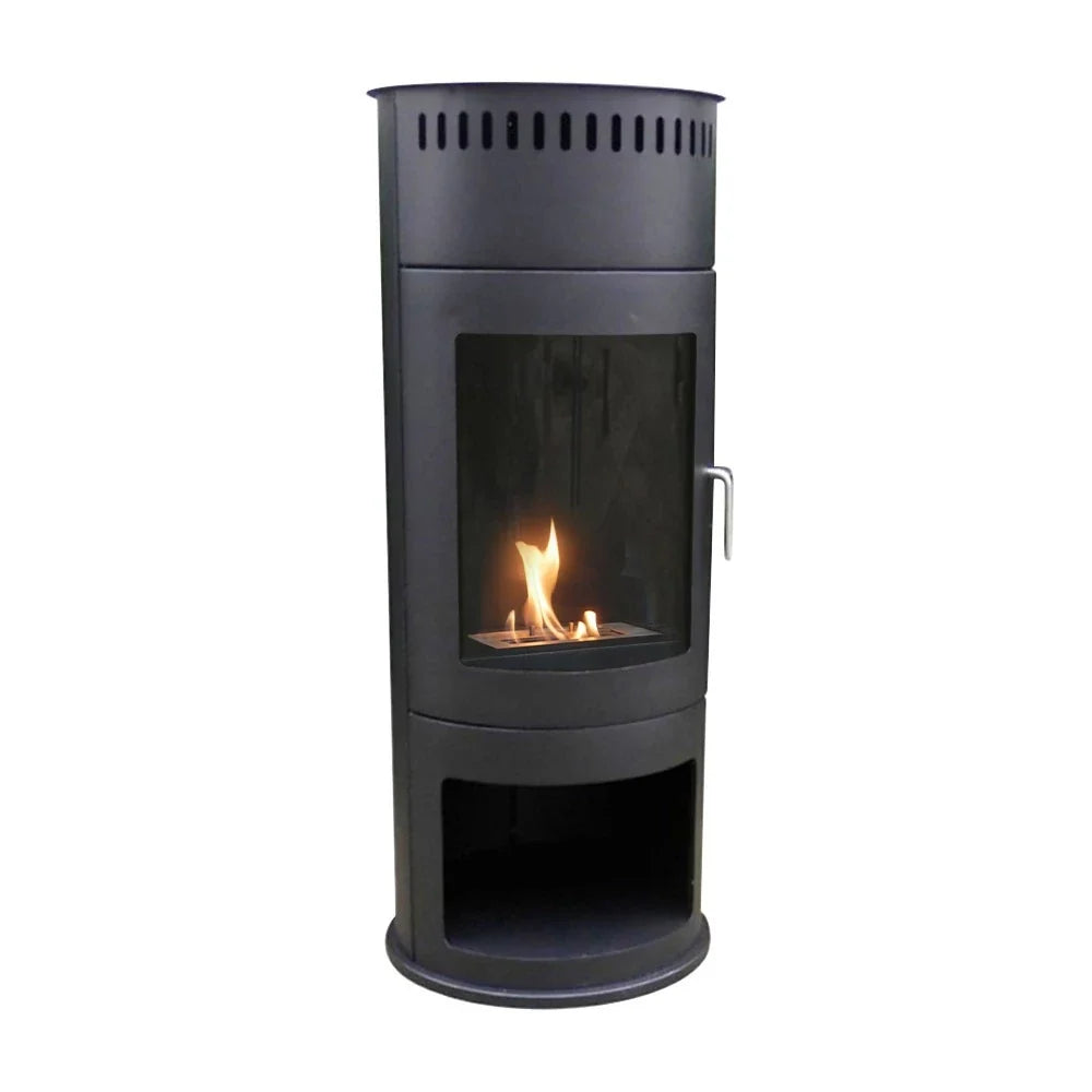 ScandiFlames Washington Black Bioethanol Fireplace