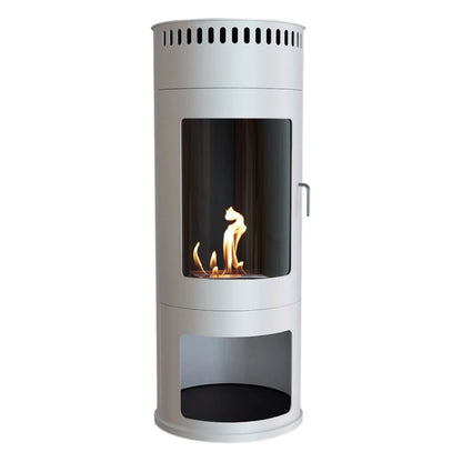 ScandiFlames Washington White Bioethanol Fireplace
