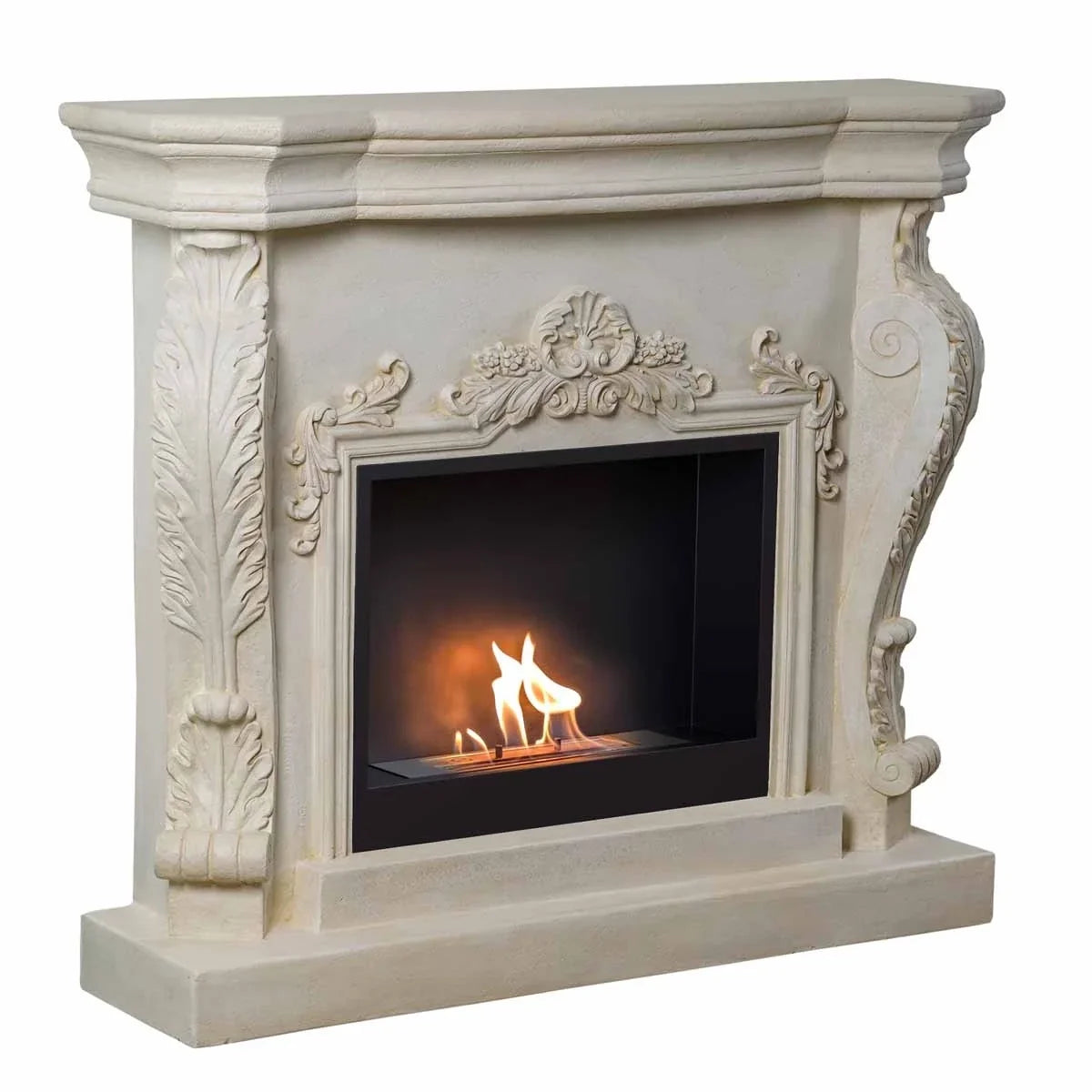 ScandiFlames Ymir Freestanding Bioethanol Fireplace