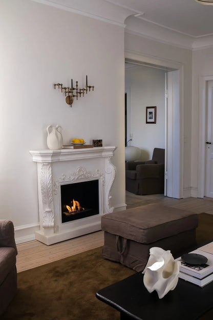 ScandiFlames Ymir Freestanding Bioethanol Fireplace