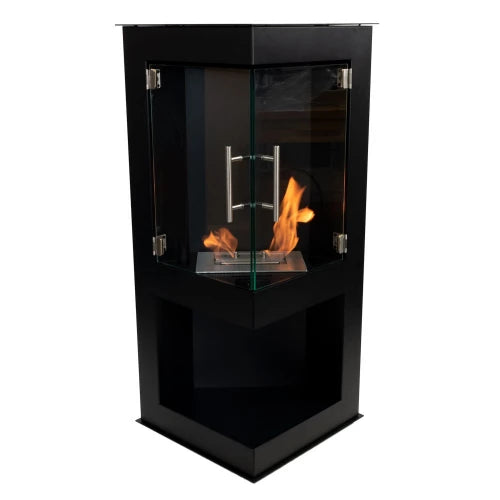 Alaska Corner Bioethanol Stove Fireplace | ScandiFlames