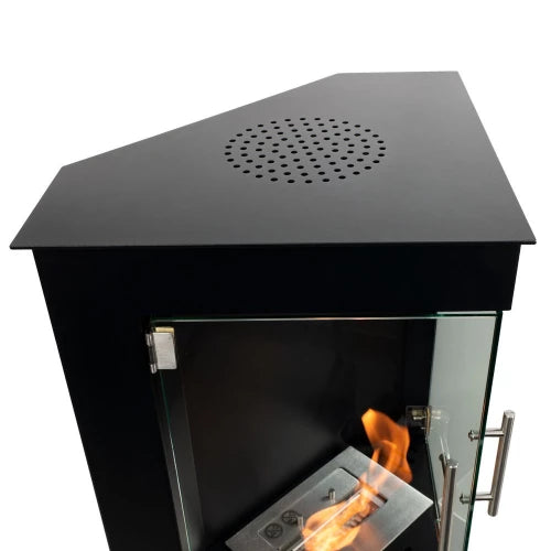 Alaska Corner Bioethanol Stove Fireplace | ScandiFlames