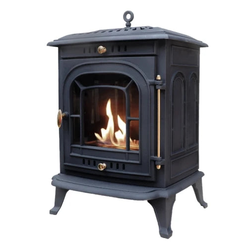 Altar Cast Iron Bioethanol Fireplace Freestanding Indoor
