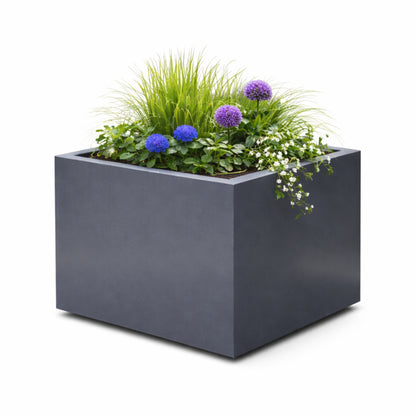 Arden Cube Planter Powder Coated Steel Garden Planter UK