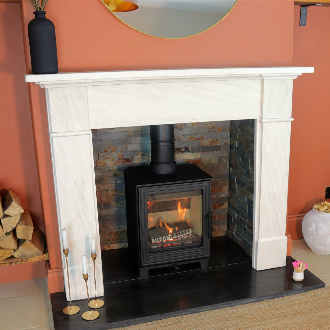 Ashleigh Limestone Fireplace Surround for Gas, Electric or Solid Fuel Fires