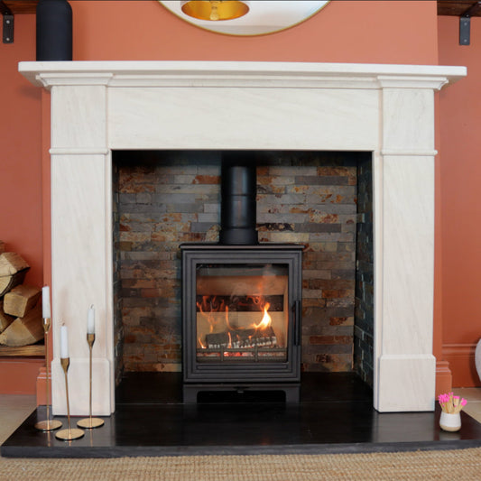 Ashleigh Limestone Fireplace Surround for Gas, Electric or Solid Fuel Fires