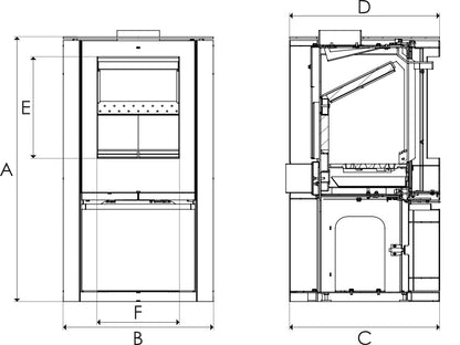 The Astbury 5 kW EcoDesign Stove with Clean Glass and A+ Efficiency