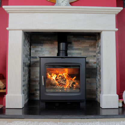 Attwood Limestone Fireplace Surround for Gas, Electric or Solid Fuel Fires