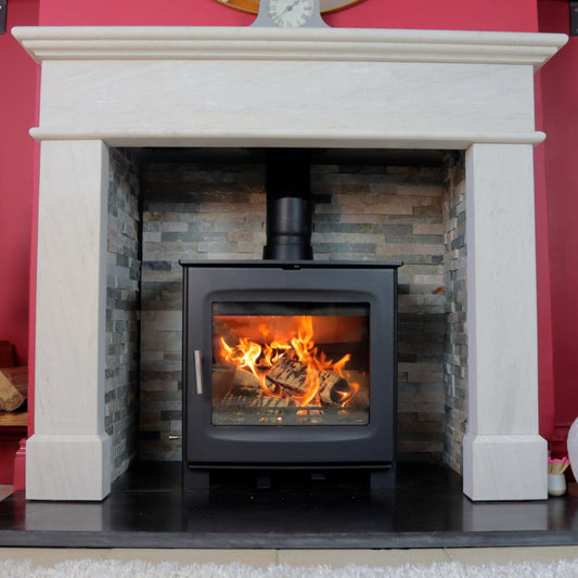 Attwood Limestone Fireplace Surround for Gas, Electric or Solid Fuel Fires