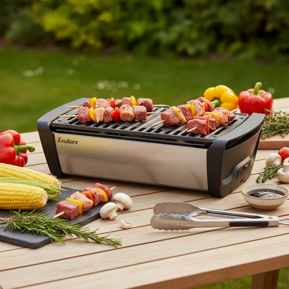 Enders, Aurora, Mirror Matt, Tabletop Charcoal BBQ
