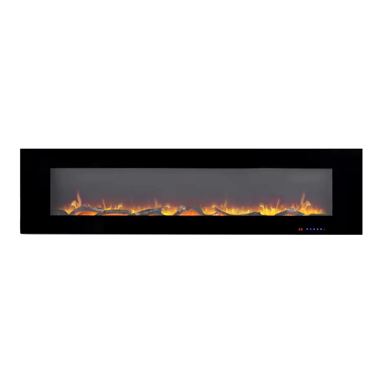 Azurite 182 cm Wall-Mounted Electric Fireplace – ScandiFlames