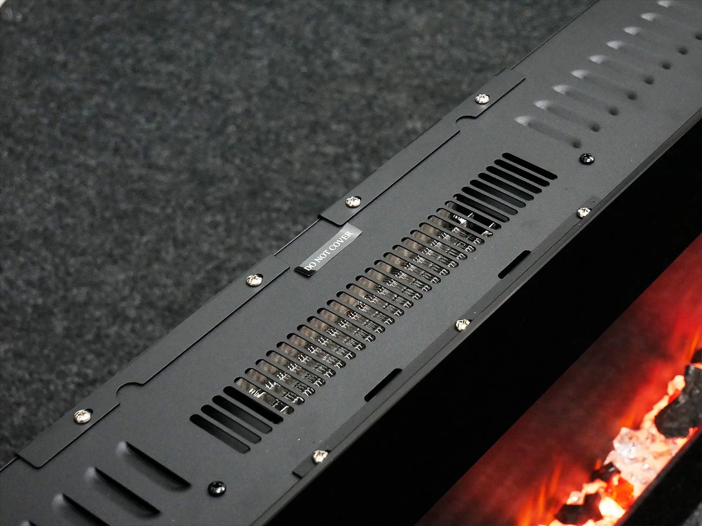 Azurite 127 cm Wall-Mounted Electric Fireplace – ScandiFlames