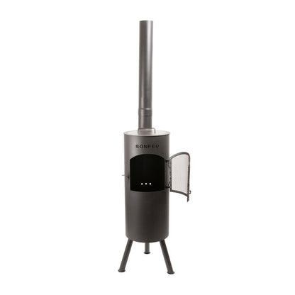 BonFeu, BonGiano LP, Outdoor Fireplace, Black