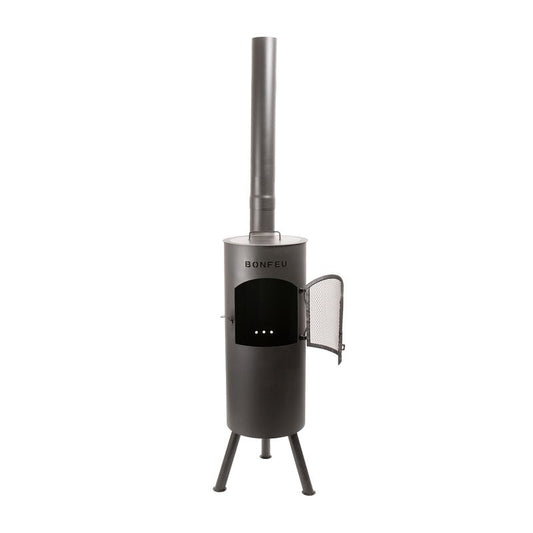 BonFeu, BonGiano LP, Outdoor Fireplace, Black