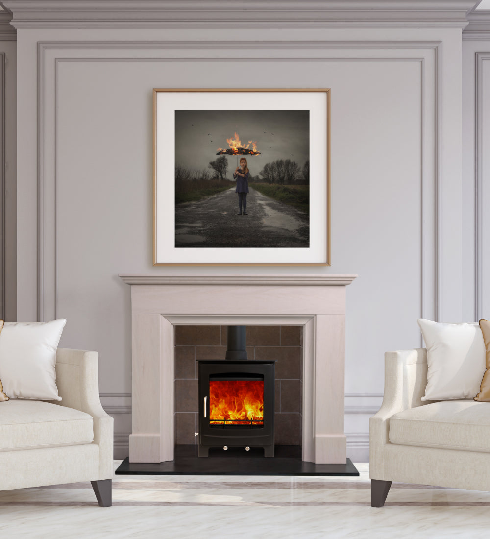 Bamford Limestone Fireplace Surround for Gas, Electric or Solid Fuel Fires