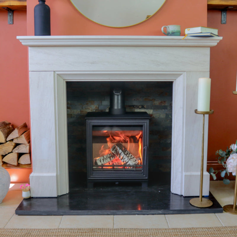Bamford Limestone Fireplace Surround for Gas, Electric or Solid Fuel Fires