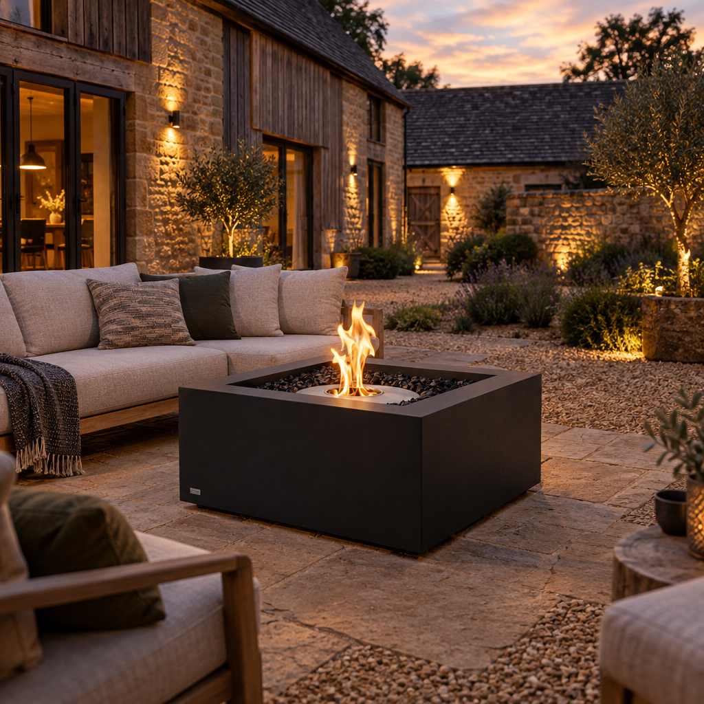 Base 30 Fire Pit Table by EcoSmart Fire | Coffee Table & Fire Pit