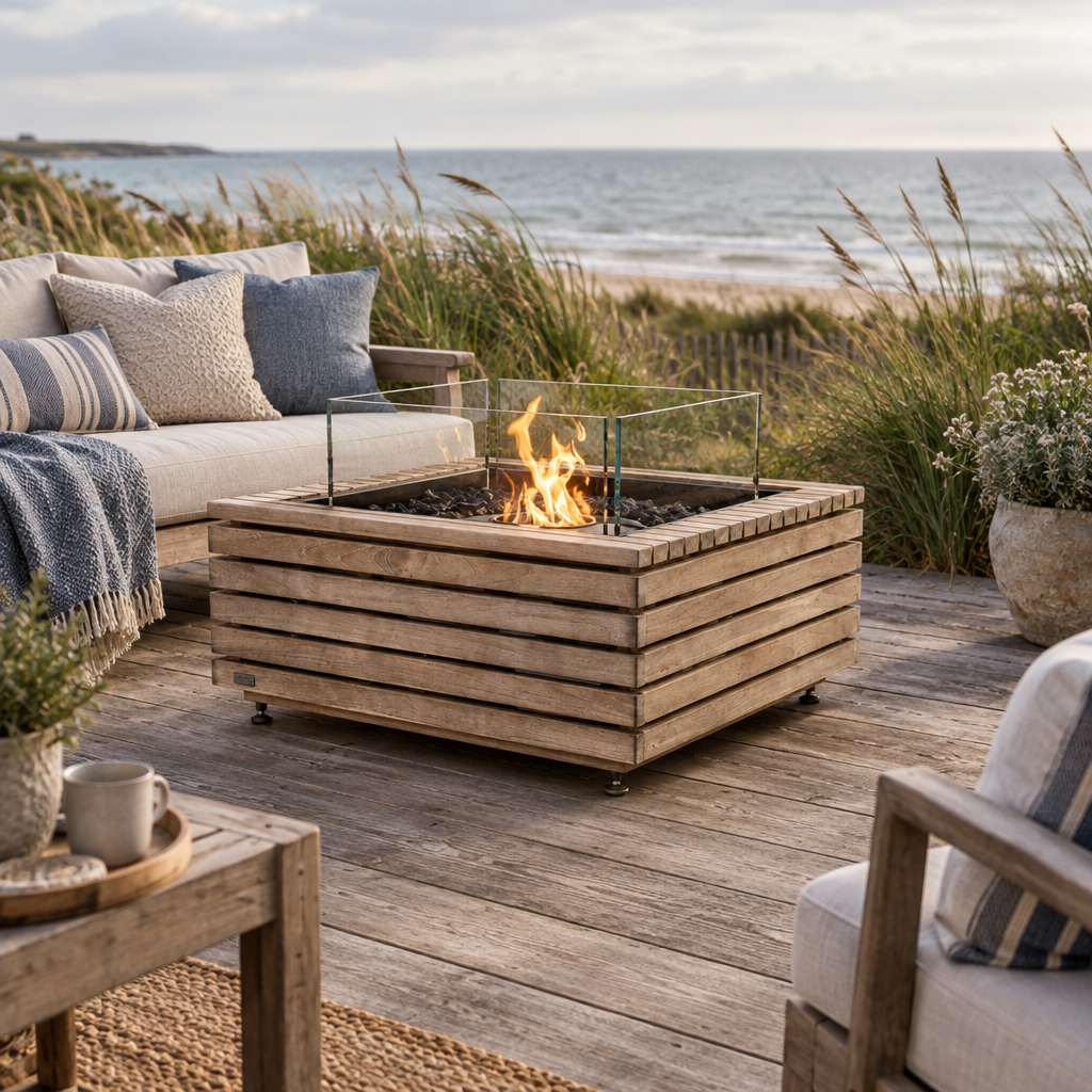 Base 30 Fire Pit Table by EcoSmart Fire | Coffee Table & Fire Pit