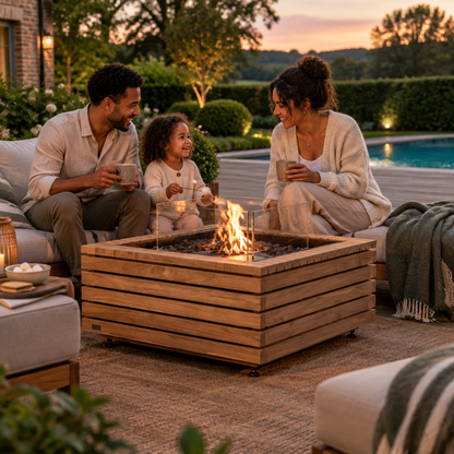Base 30 Fire Pit Table by EcoSmart Fire | Coffee Table & Fire Pit