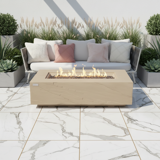 Elementi Colorado Fire Table - Sunlight Yellow