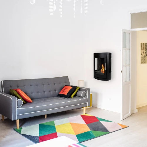 Oregon Bioethanol Stove Wall-Mounted Indoor Fireplace