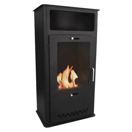 ScandiFlames Boston Black Bioethanol Stove | Indoor Fire