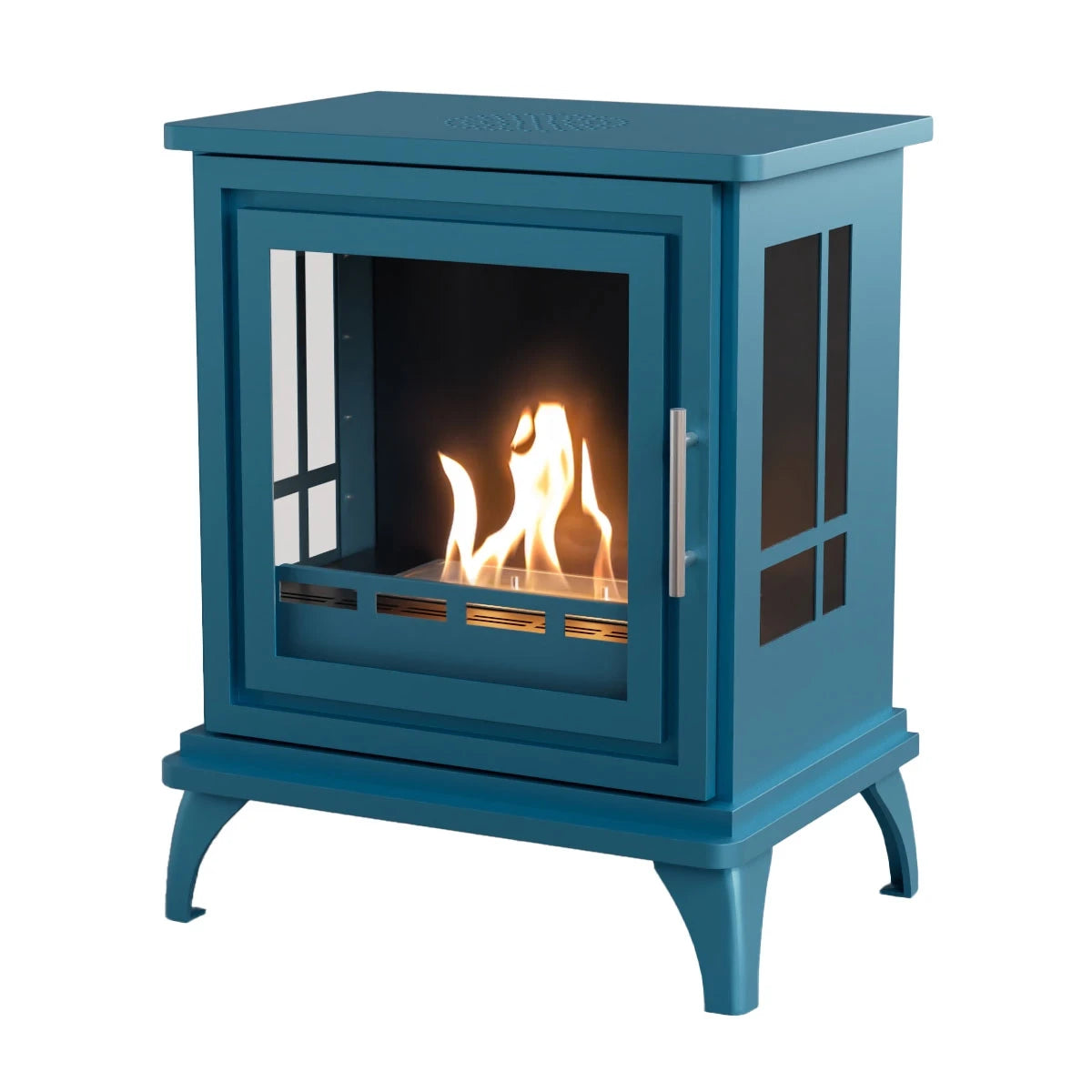 ScandiFlames Nashville Bioethanol Indoor Stove - Blue Bayou