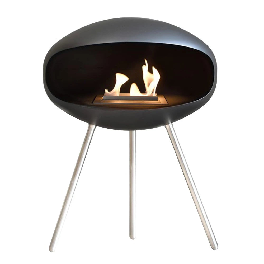 Cocoon Terra Bioethanol Fireplace Matte Black