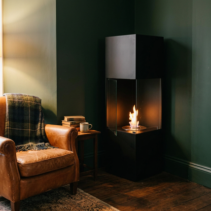 EcoSmart Fire Be Freestanding Bioethanol Fireplace for Indoor or Covered Outdoor Use