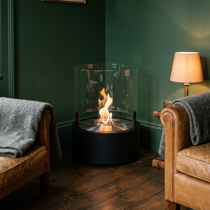 EcoSmart Fire T Lite 8 Freestanding Bioethanol Fireplace for Indoor and Outdoor Use
