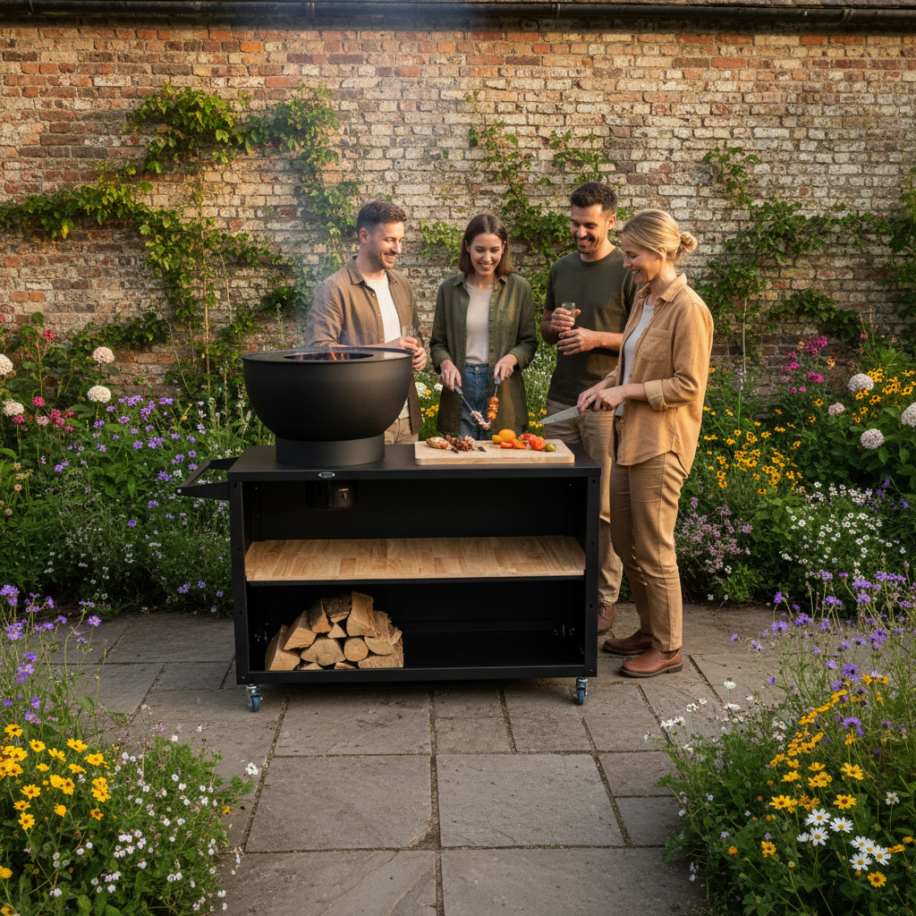 HEAT Trolle Outdoor Kitchen – Compact Garden Cooking
