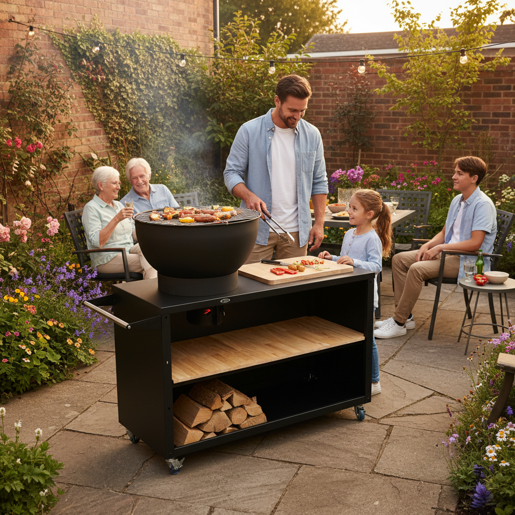 HEAT Trolle Outdoor Kitchen – Compact Garden Cooking