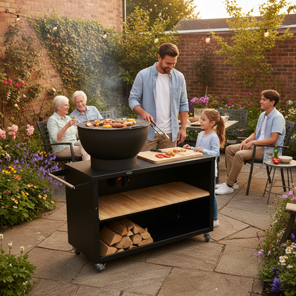 HEAT Trolle Outdoor Kitchen – Compact Garden Cooking