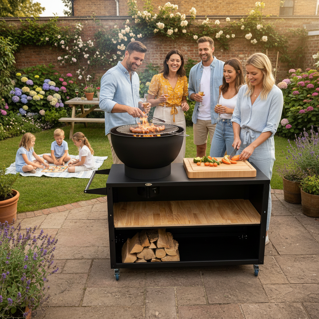 HEAT Trolle Outdoor Kitchen – Compact Garden Cooking