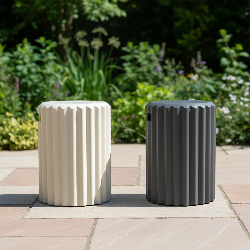 Happy Cocooning, Rib Gas Bottle Enclosure, Composite - Anthracite