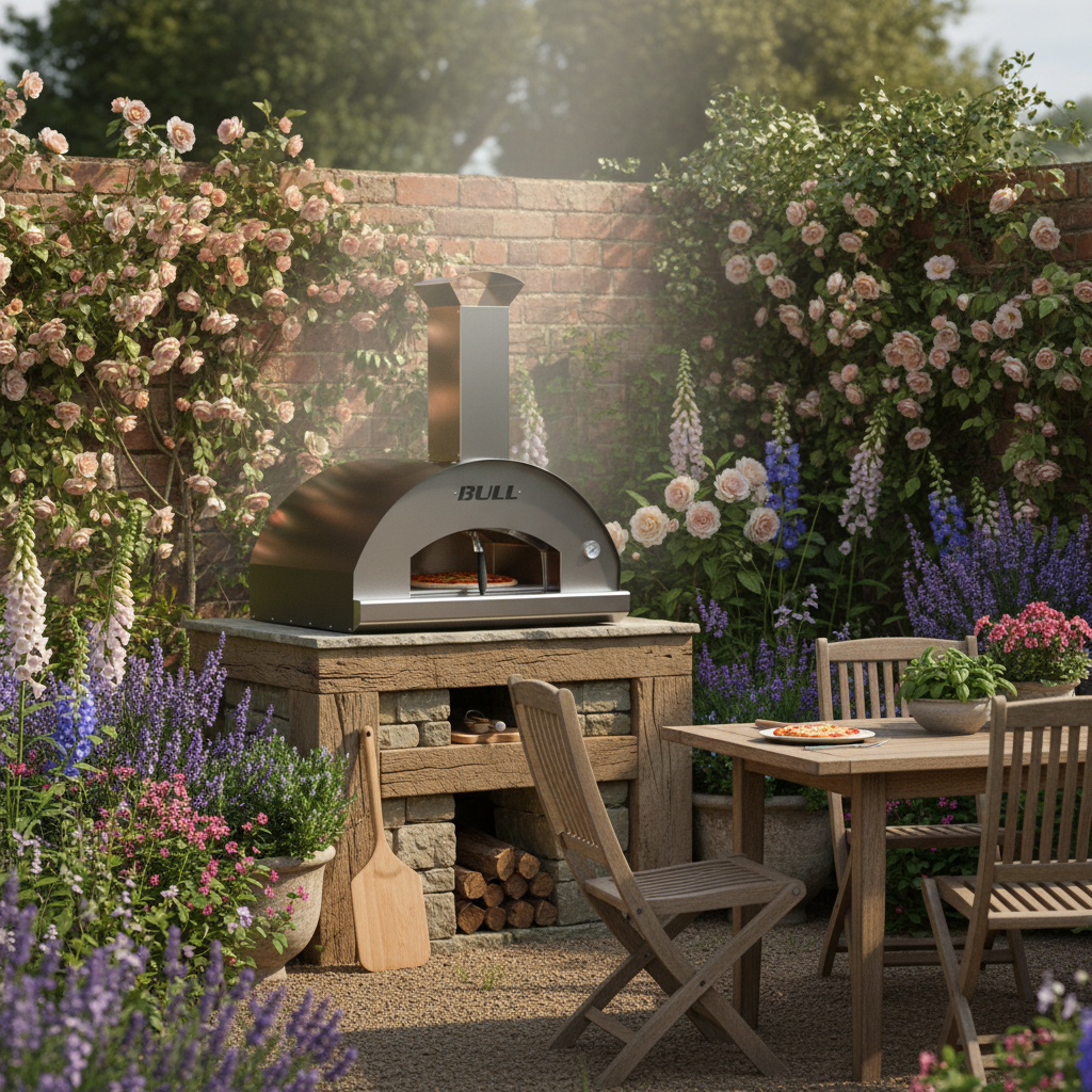 Bull, Extra Large, Wood Fired Pizza Oven - Anthracite