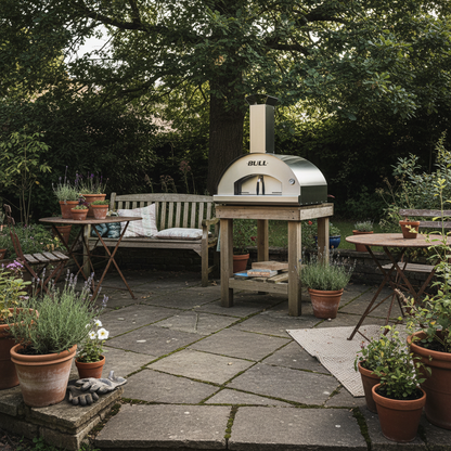 Bull, Extra Large, Wood Fired Pizza Oven - Anthracite