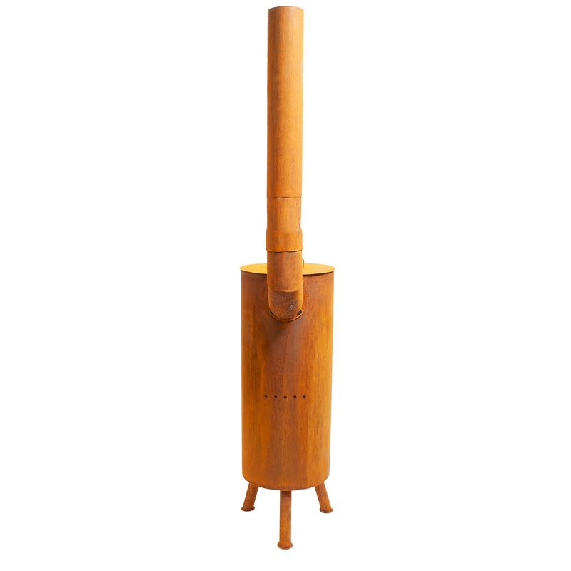 Bonfeu, Bongiano LP, Outdoor Fireplace, Rust