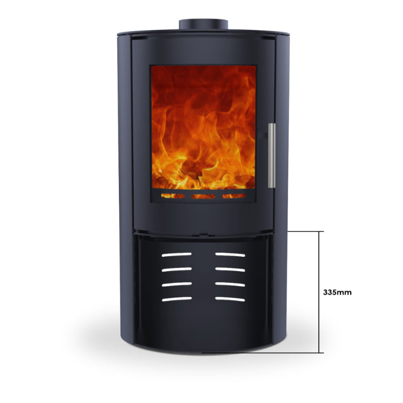 Woodford Charlton Freestanding Stove 4.8kW Ecodesign DEFRA