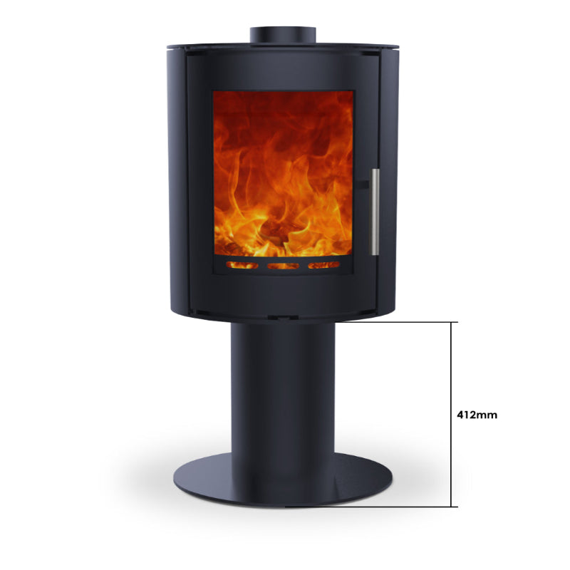 Woodford Charlton Freestanding Stove 4.8kW Ecodesign DEFRA
