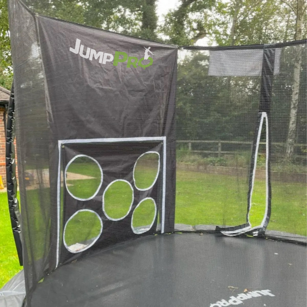 JumpPRO™ Bounce n Score Large Trampoline Football Goal & Target