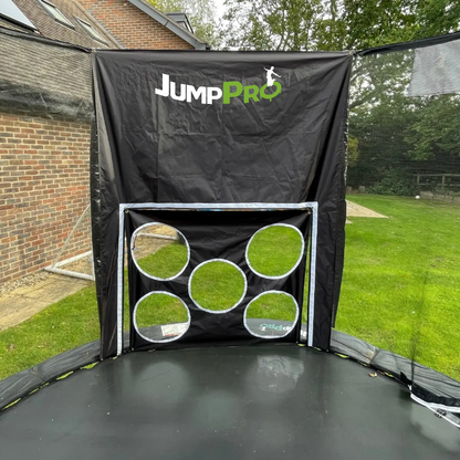 JumpPRO Trampoline Goal (Small) - The Only Trampoline Football Goal in the World!