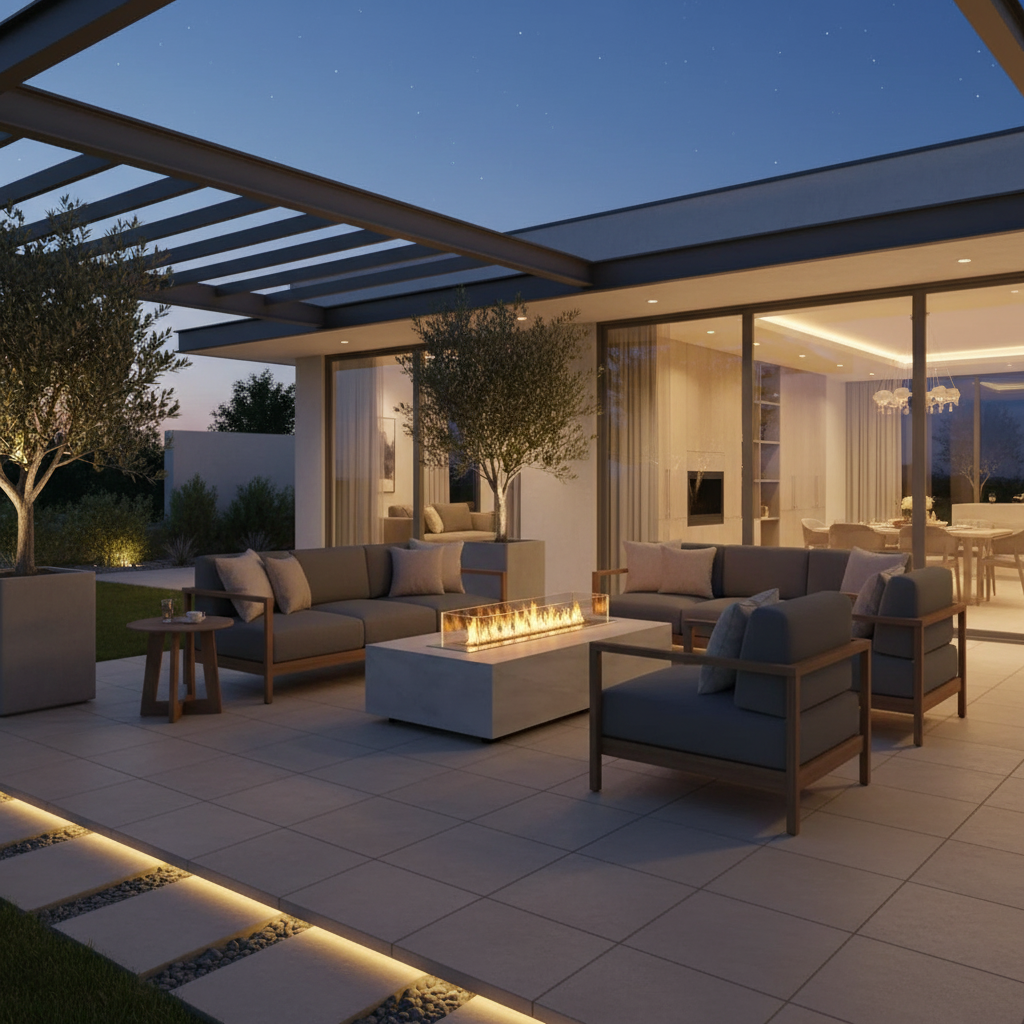 Planika Fires Cabo Table Kreta Bioethanol Fireplace for Indoor & Outdoor
