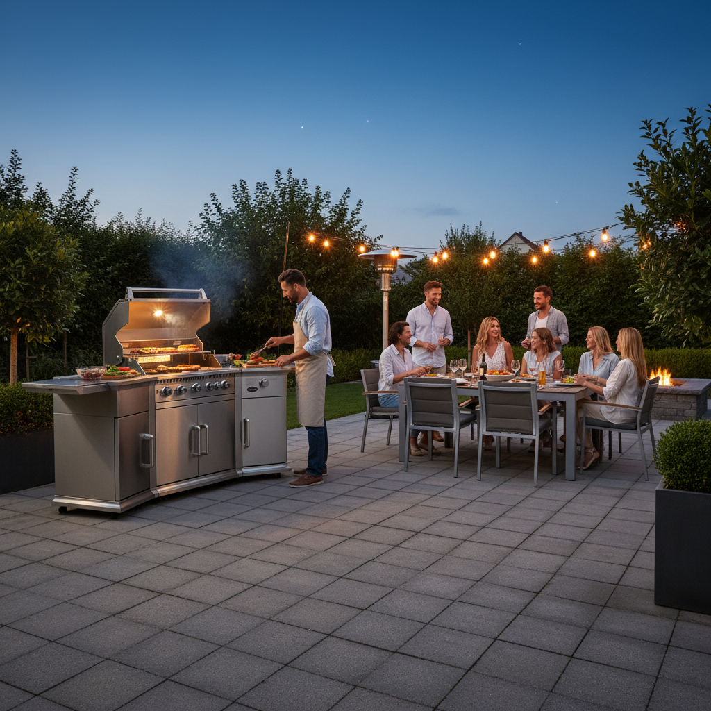 Lifestyle, Bahama Island Gas BBQ, Stainless Steel