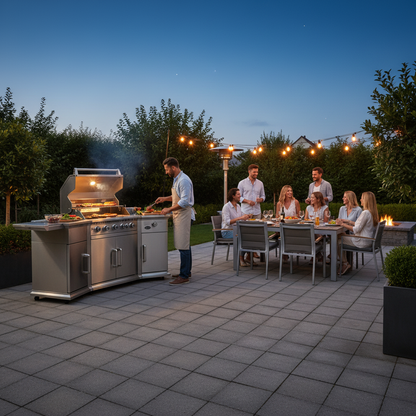 Lifestyle, Bahama Island Gas BBQ, Stainless Steel